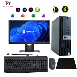 Bạn đang tìm Máy Tính Bộ Dell Core i3 8100, Ram 8G, SSD 512G, LCD 22in?