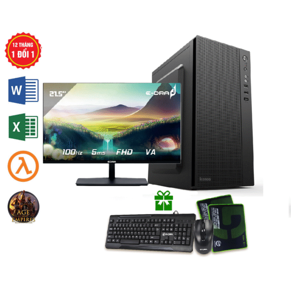 Bạn đang tìm PC Văn Phòng Core I3 13100 RAM 16G SSD 256G MÀN 22 INCH?