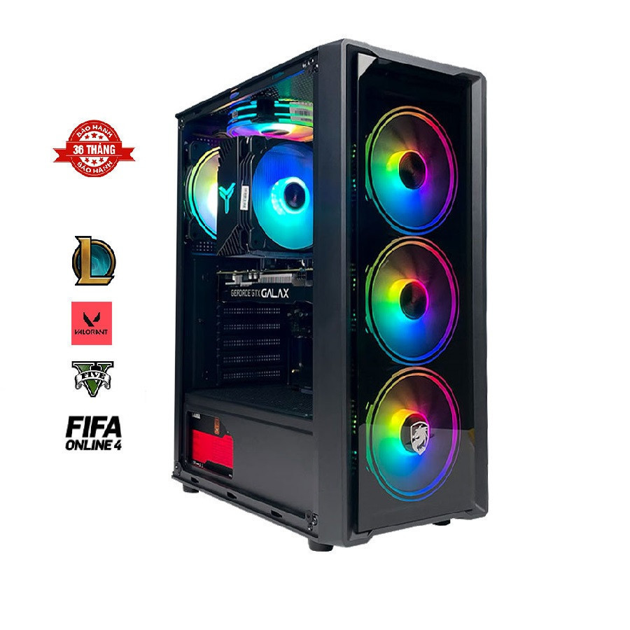 PC Gaming Core I3 10105F| Ram 16G| GTX 1060 6G| SSD 256G có chơi game tốt không?