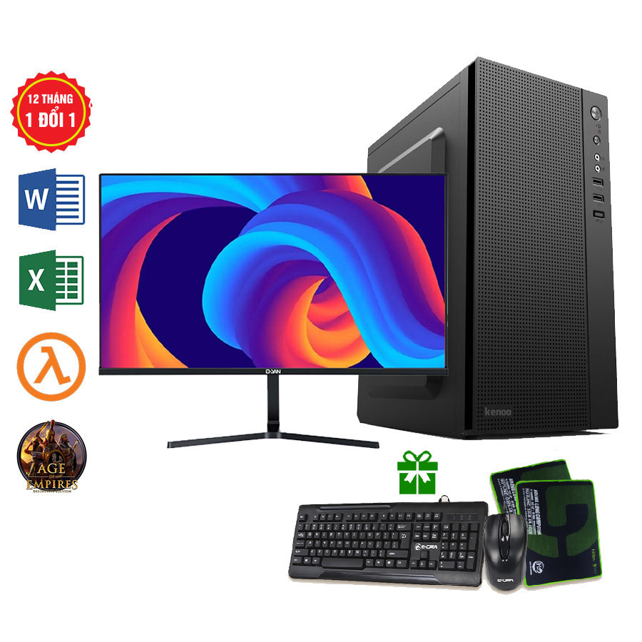 PC Văn Phòng CORE I5 4570 | RAM 8G | NVME 256G | Màn 22 IN có tốt không?
